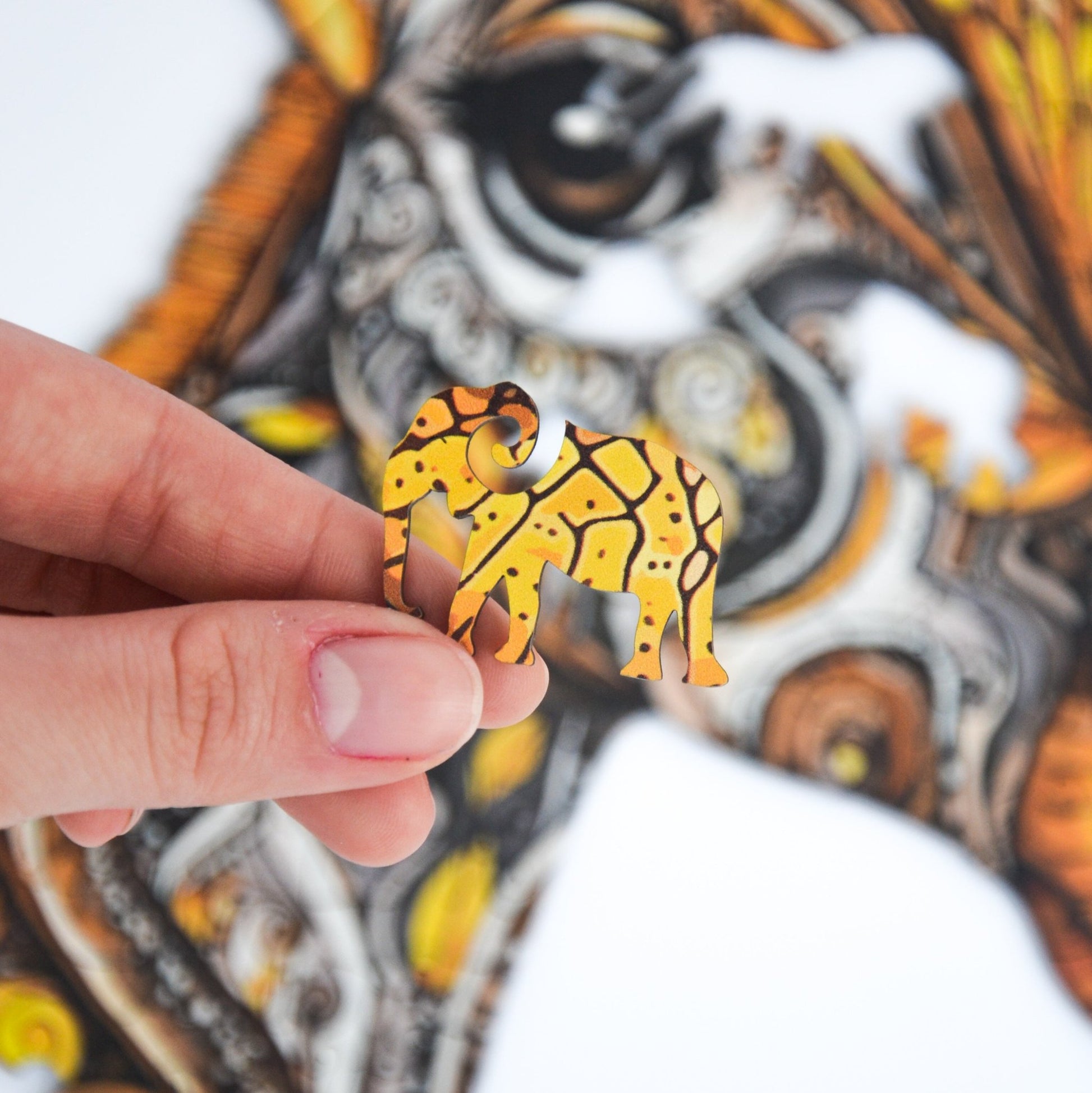 Graceful Giraffe Puzzle - Lubiwood UK