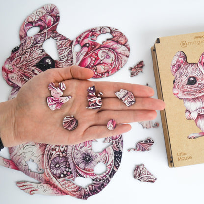 Little Mouse Puzzle - Lubiwood UK