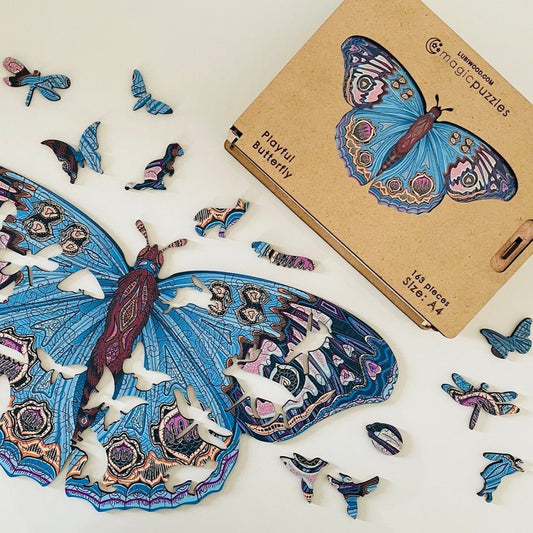 Playful Butterfly Puzzle