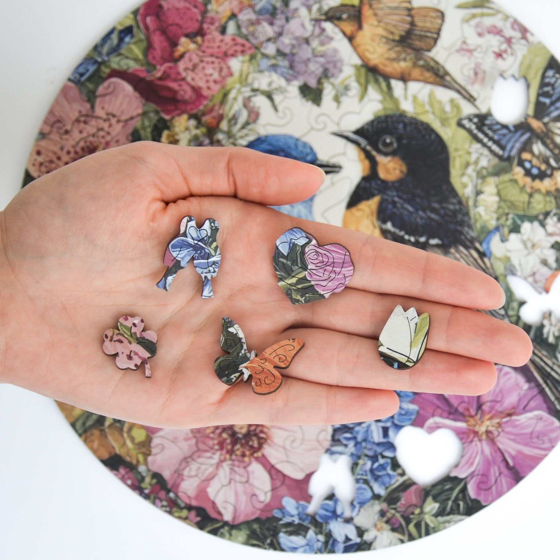 Spring Birds Puzzle - Lubiwood UK